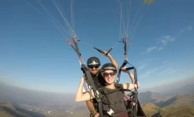 Soaring High: Paragliding in Lonavala